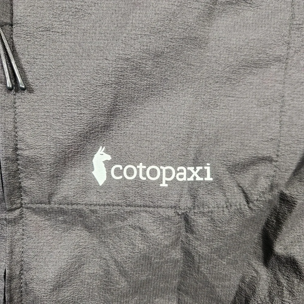 Cotopaxi Jacket Medium Black Paray Ultralight Active Shell Packable Windbreaker - Picture 6 of 12